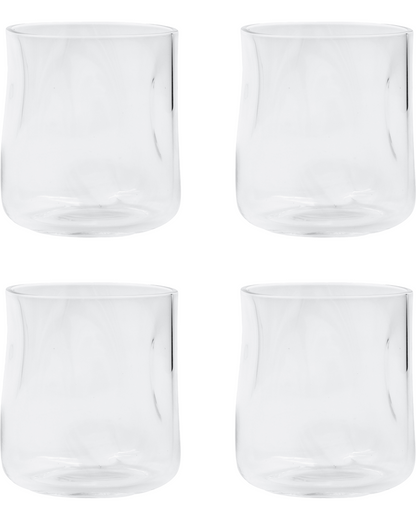 Drinking glass, HDSand, Clear