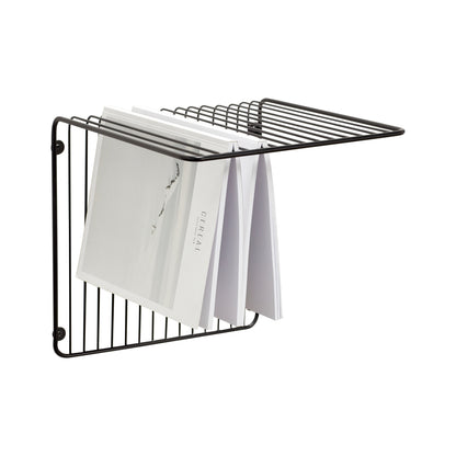 Slender Shelf Large Black - 31x31xH31cm