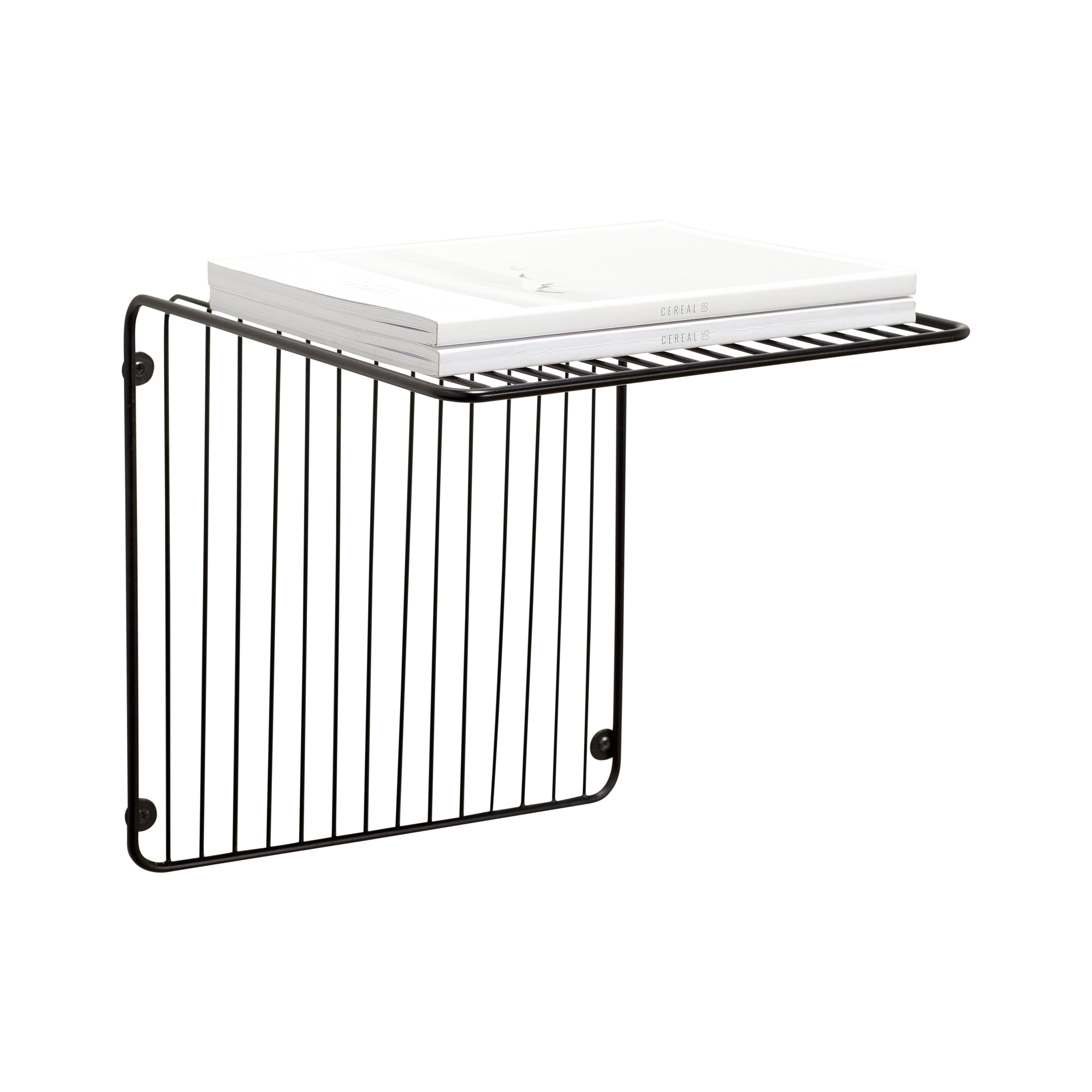 Slender Shelf Large Black - 31x31xH31cm