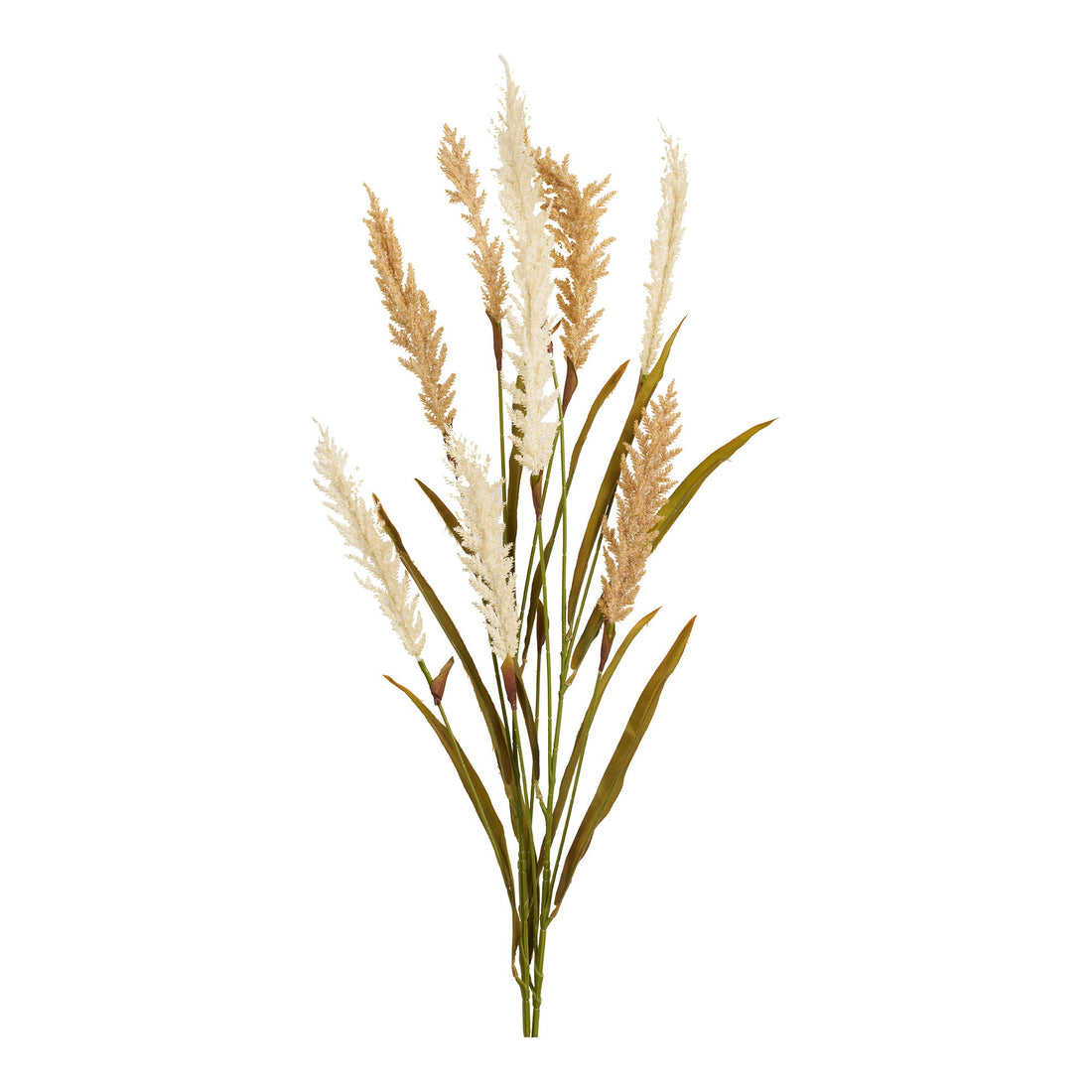DEKO grass - DEKO grass, artificial, beige/sand, 2 stems, h: 130 cm