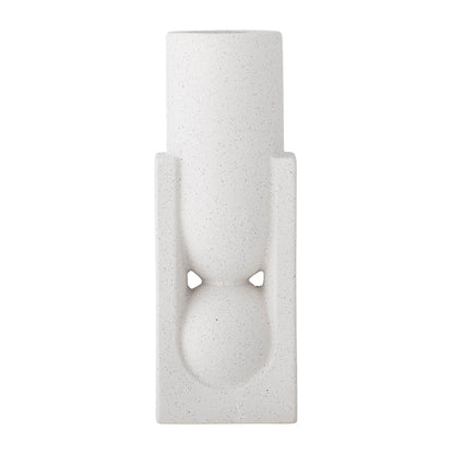 Bloomingville Salome Vase, White, Stoneware