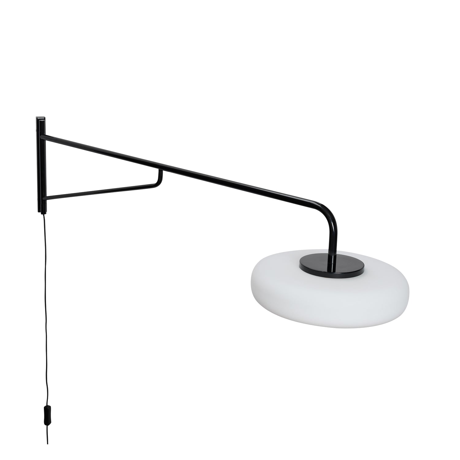 Sway Wall Lamp Black - 120x30xh28cm