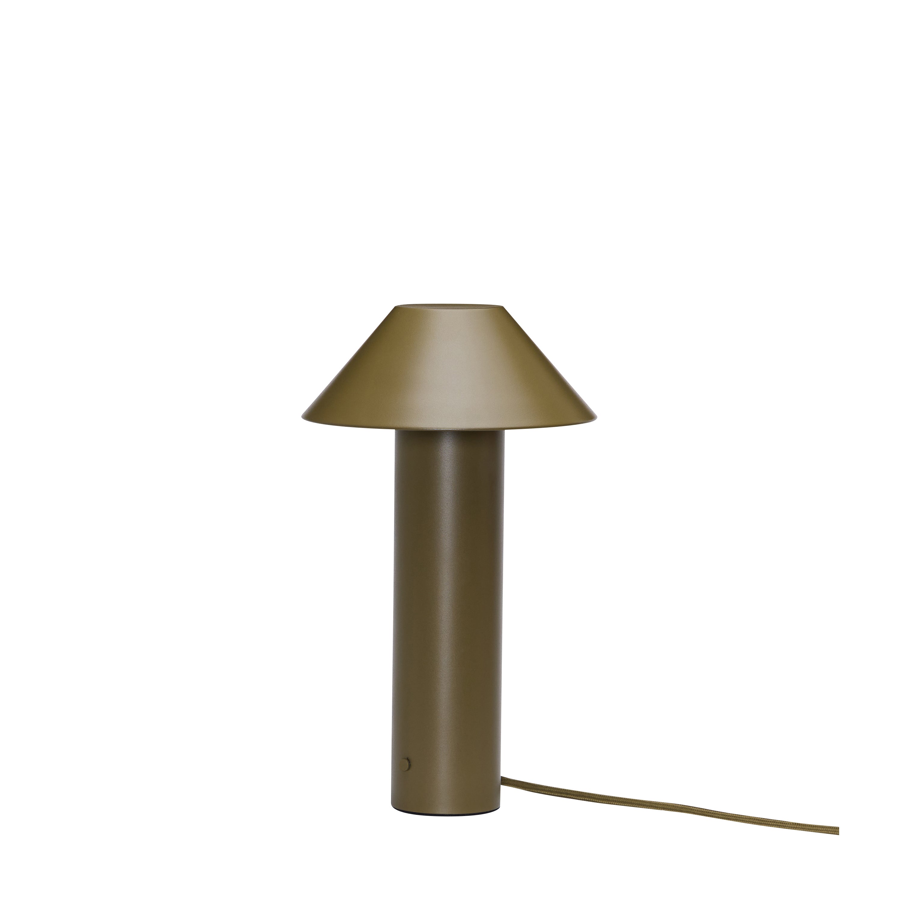 Tower Table Lamp Dark Green - ø19xh32cm
