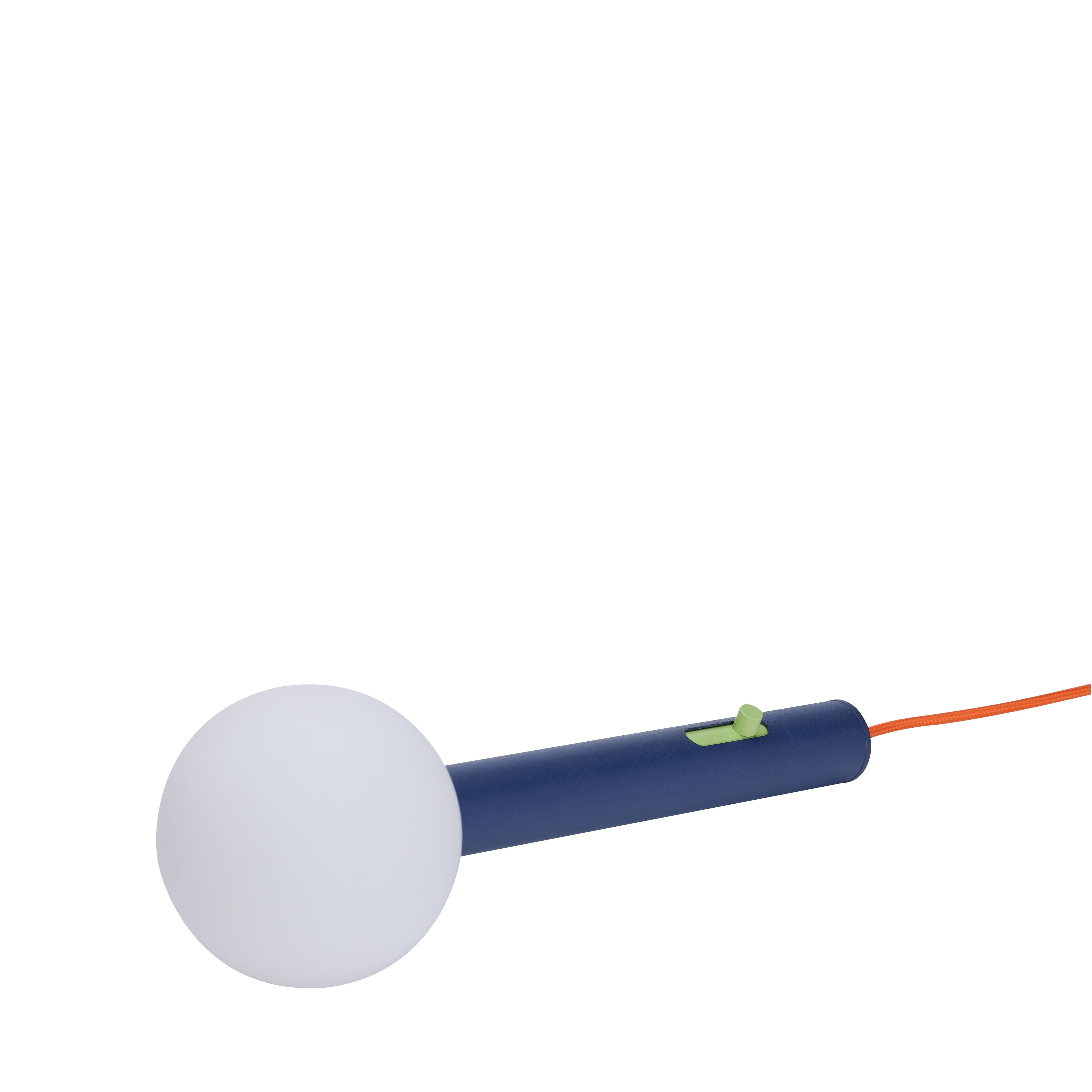 Talc Wall Lamp Blue - ø10xh30cm,