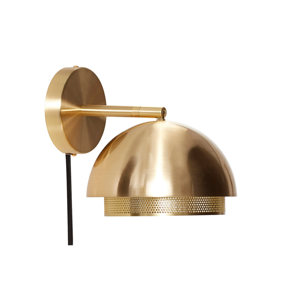 EDGE WALL LAMP MESSING COLORS - Ø18X27CM