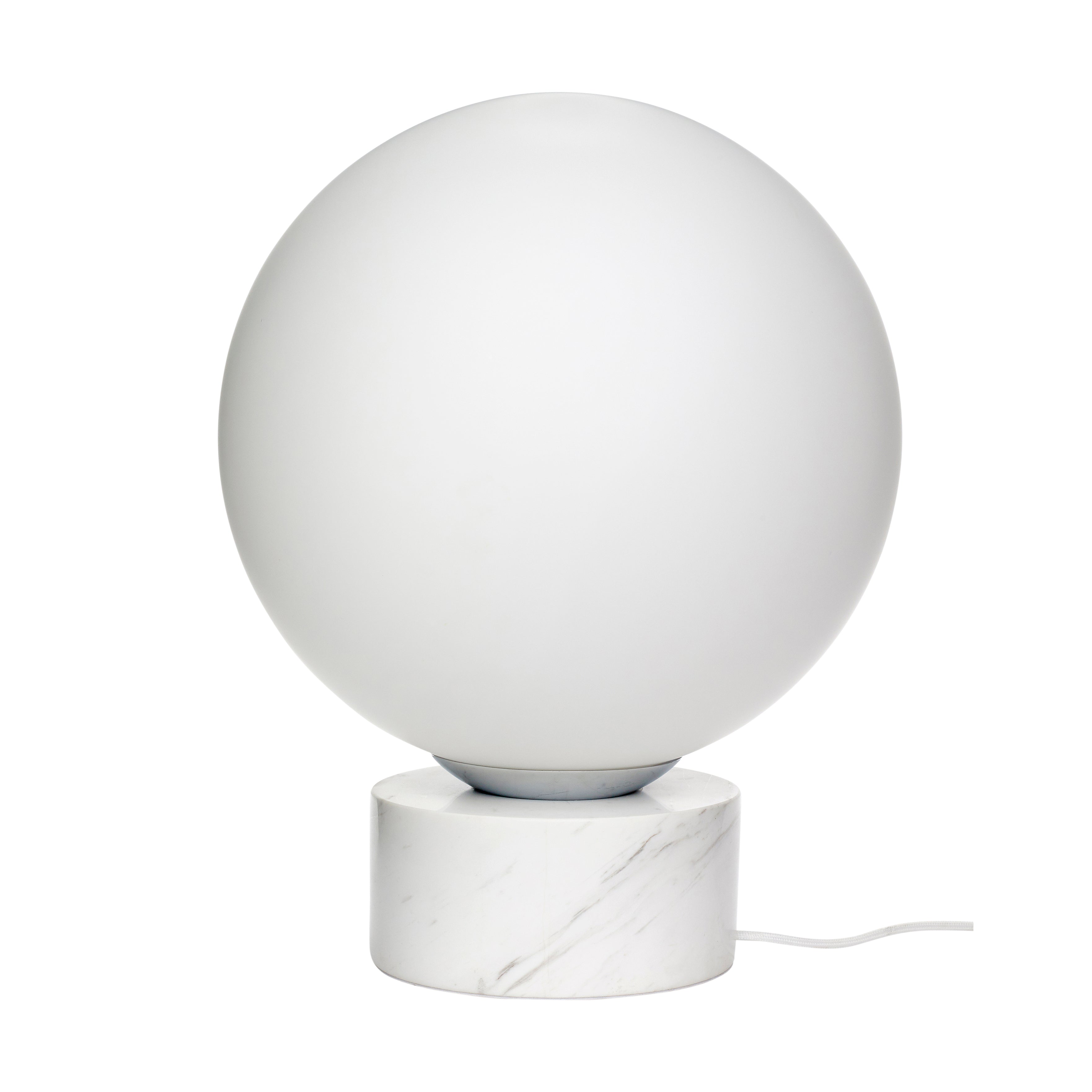 Sphere floor lamp white - Ø40XH50CM, E27/40W