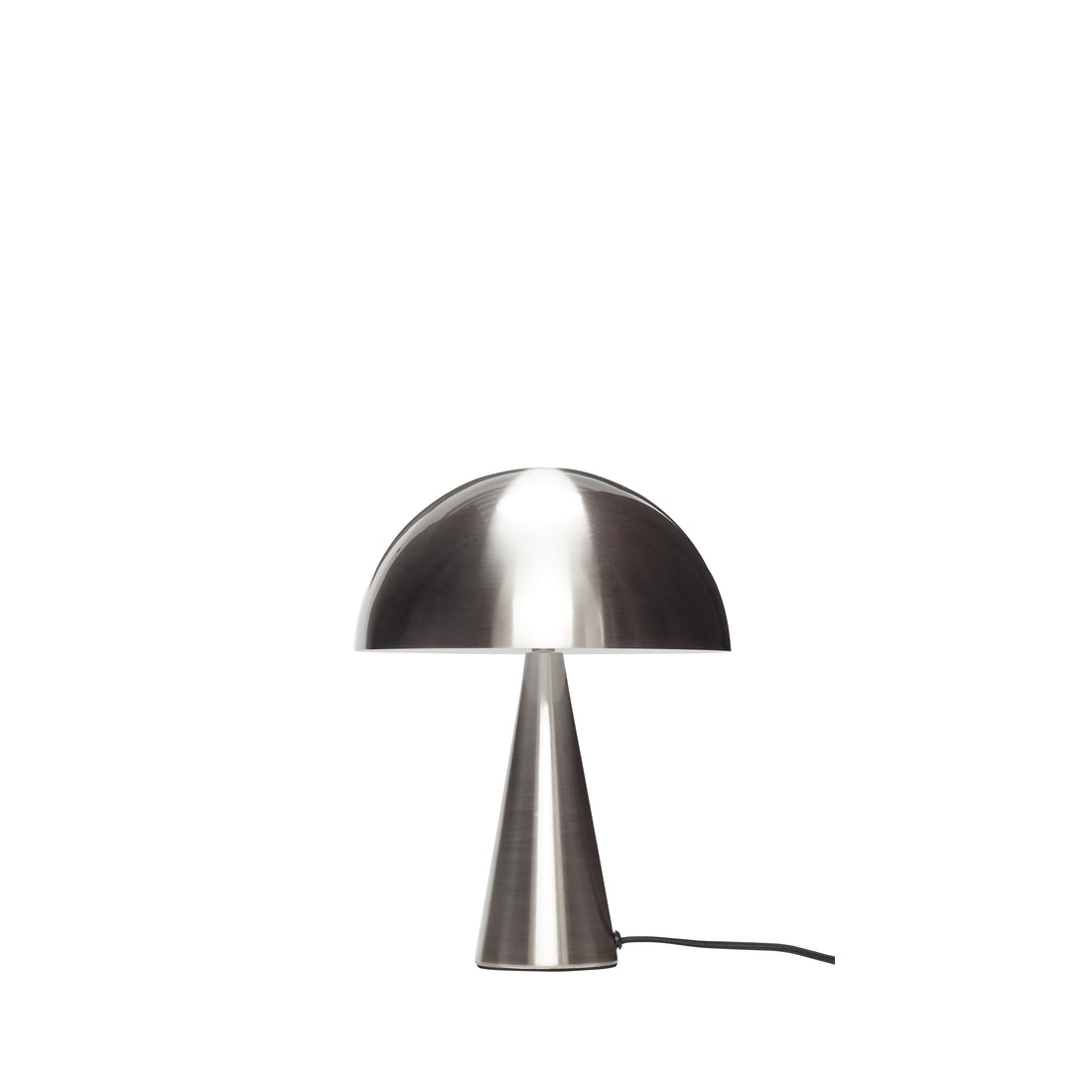 Mush table lamp mini nickel - Ø25XH33CM