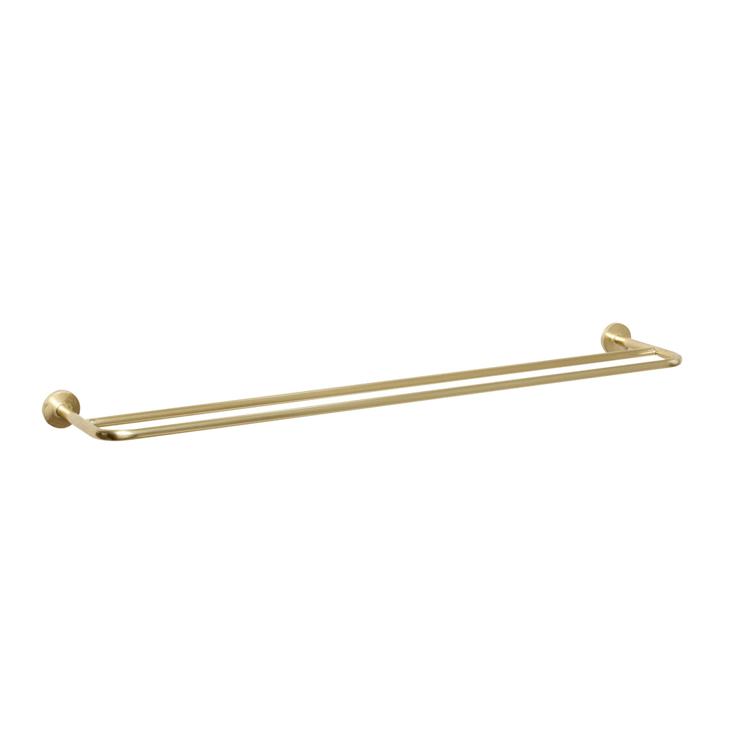Pipe Towel holder Brass color - 17x74cm