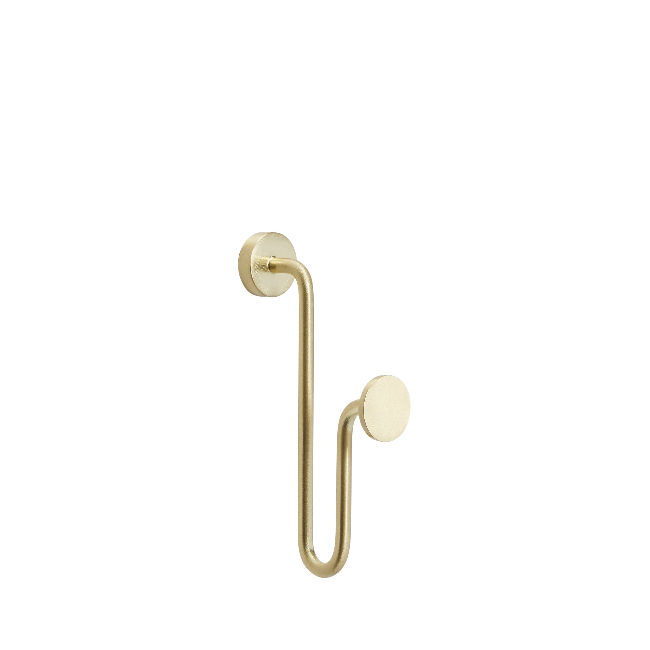 Swing Hook Brass color - 7x2.5xh13cm