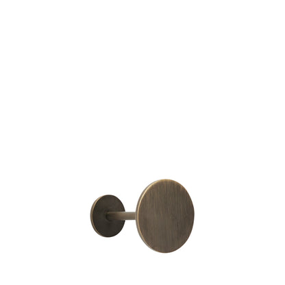 Flare Hook Burnished Brass - ø5xh6cm