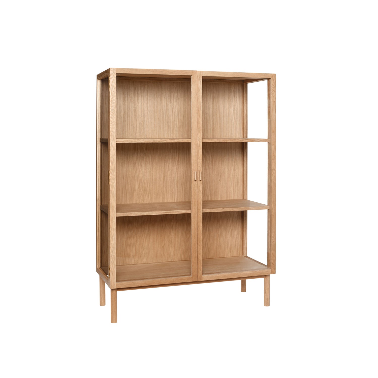 Panorama Display Cabinet Small Natural - 100x42xh140cm