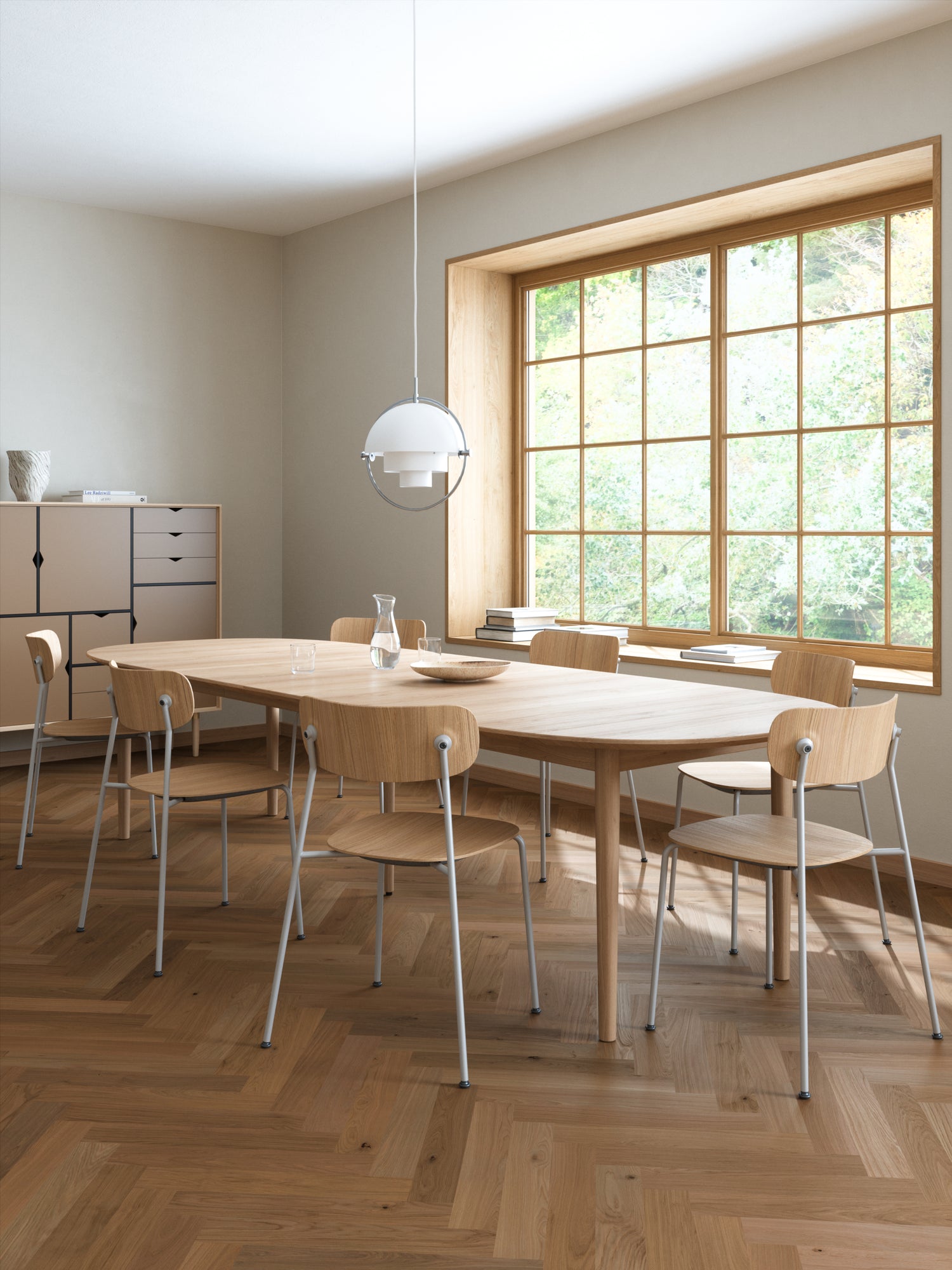 Andersen Classic 255-265 pull-out table oval