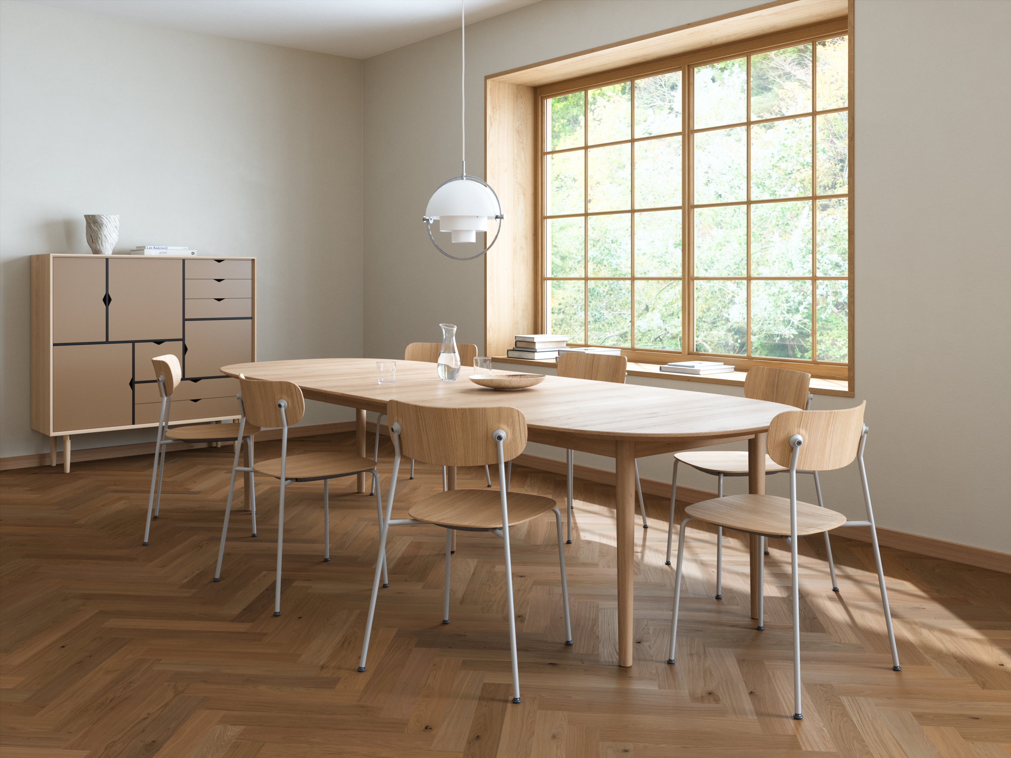 Andersen Classic 255-265 pull-out table oval