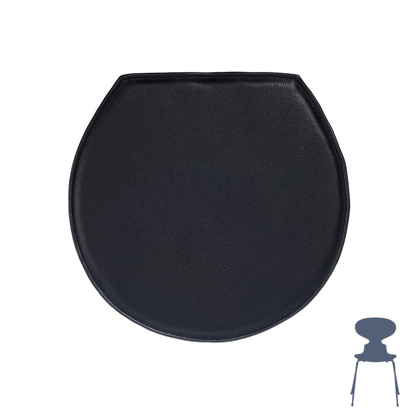 Luxury cushion for Arne Jacobsen Myren (3100 + 3101) in black leather