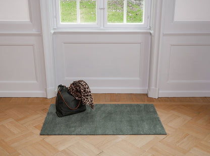 Blanket/had 67 x 120 cm - uni color/dusty green