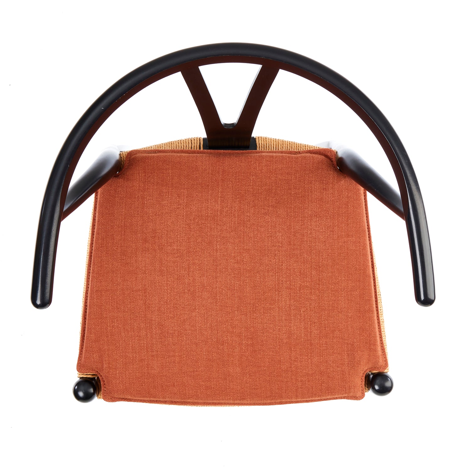 Cushion to Hans J. Wegner Y-chair Ch24 in Brick Fabric Padding
