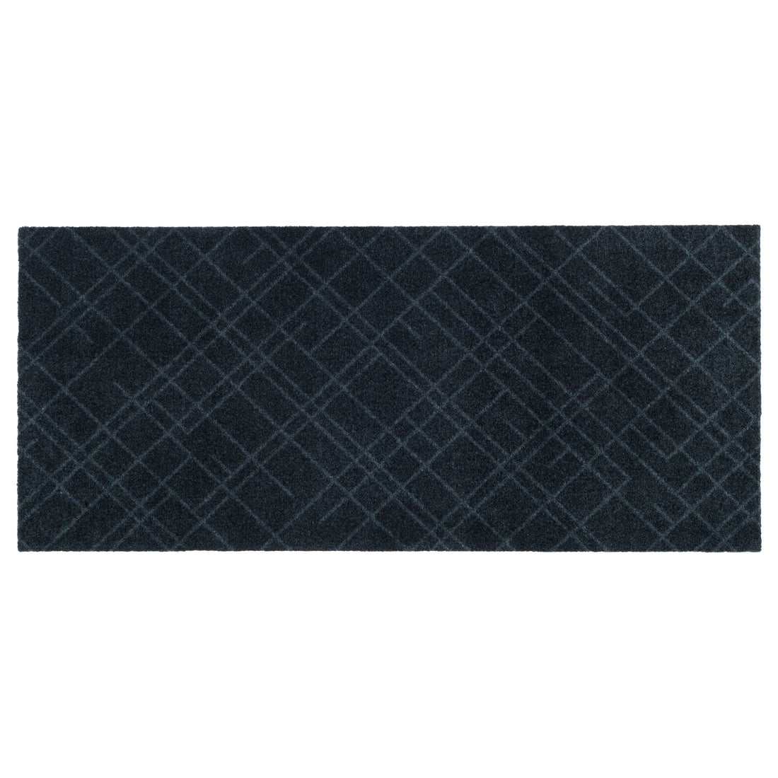 Floor mat 67 x 150 cm - Lines/Dark Gray