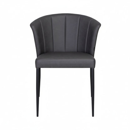 Dining table chair Thor Gray PU