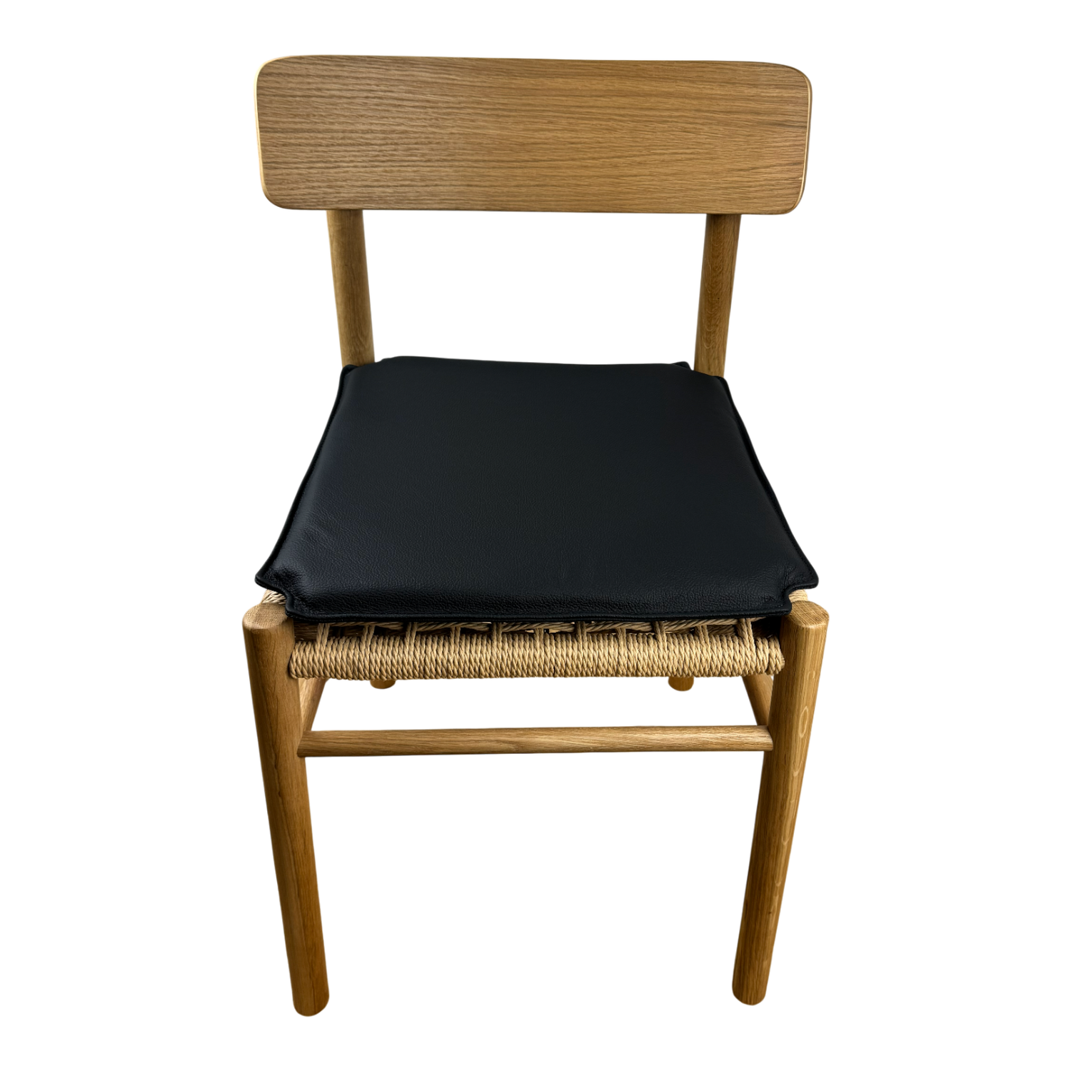 Cushion for Jysk islev in - black leather