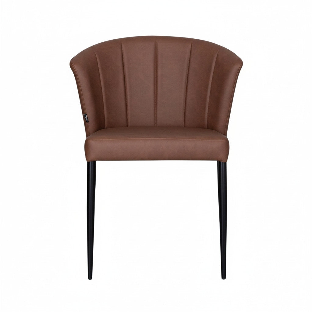 Dining table chair Thor Cognac PU