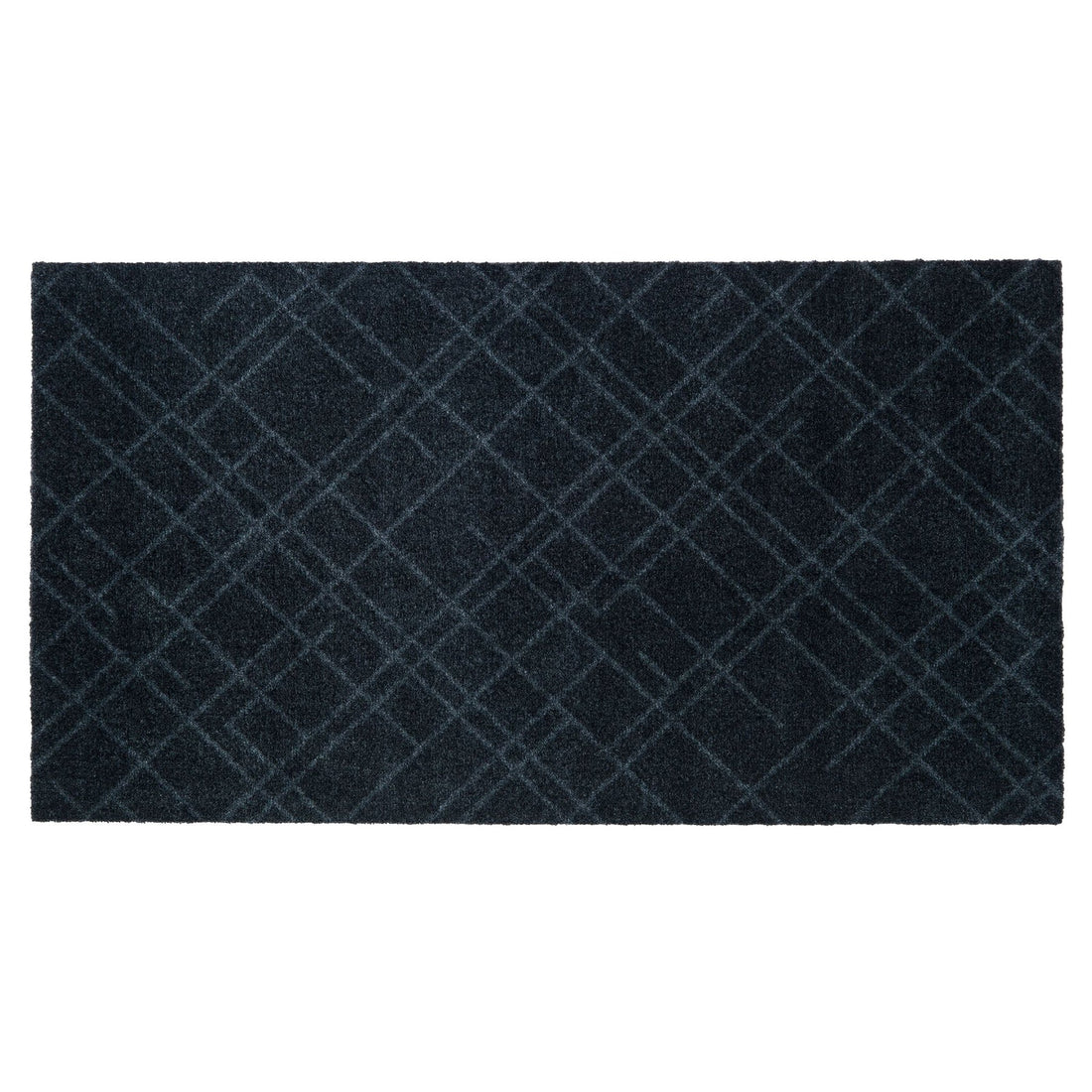 Floor mat 67 x 120 cm - Lines/Dark Gray