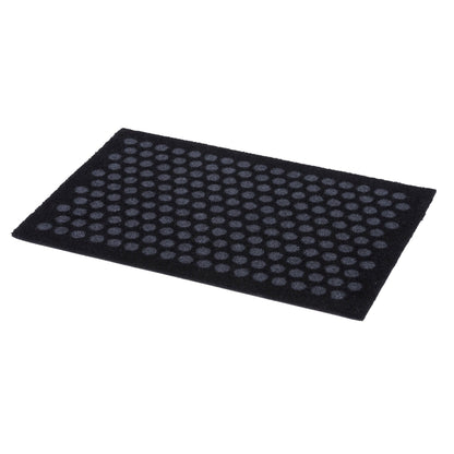 Floor mat 40 x 60 cm - Dot/Black -Grey