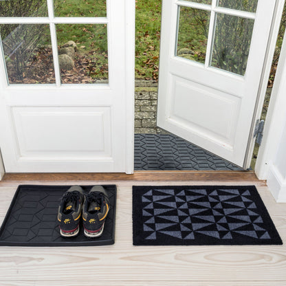 Floor mat 40 x 60 cm - Graphic/Black Gray