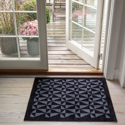 Floor mat 60 x 90 cm - Graphic/Black Gray