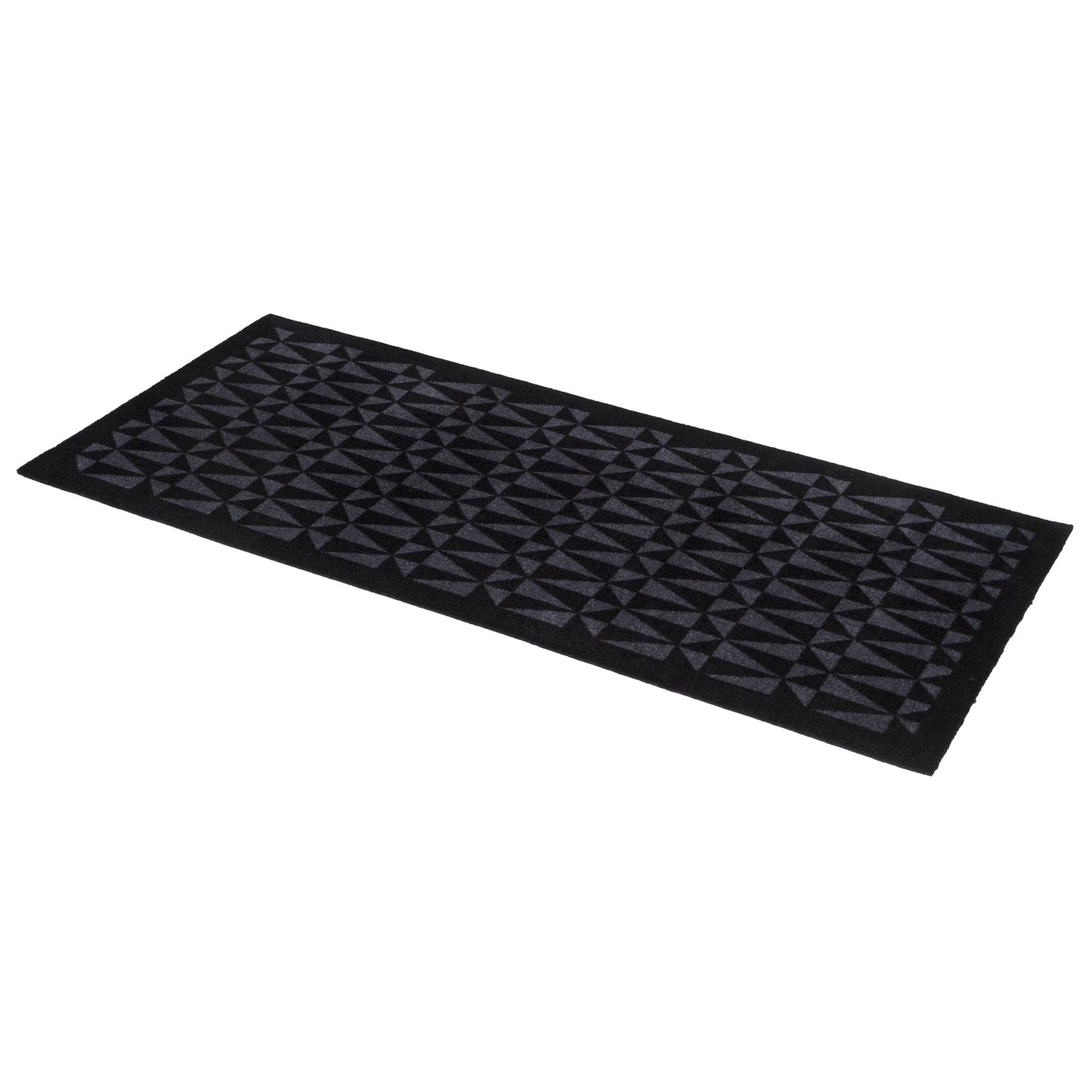 Floor mat 67 x 150 cm - Graphic/Black Gray