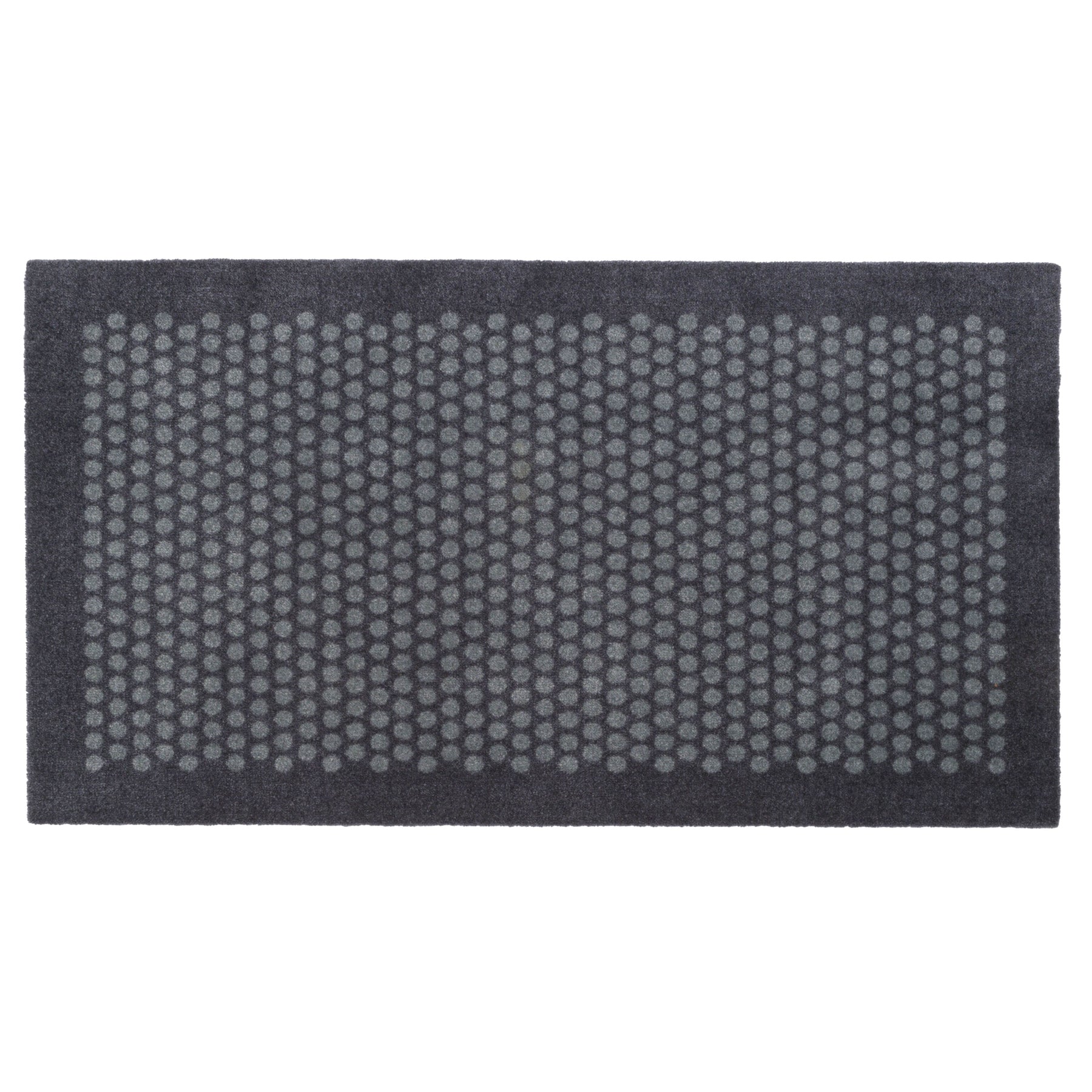 Floor mat 67 x 120 cm - dots/gray