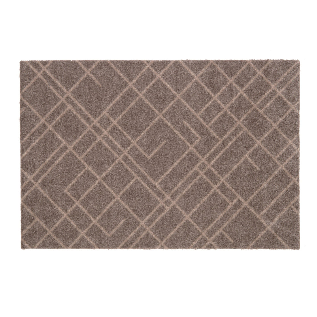 Floor mat 60 x 90 cm - lines/sand