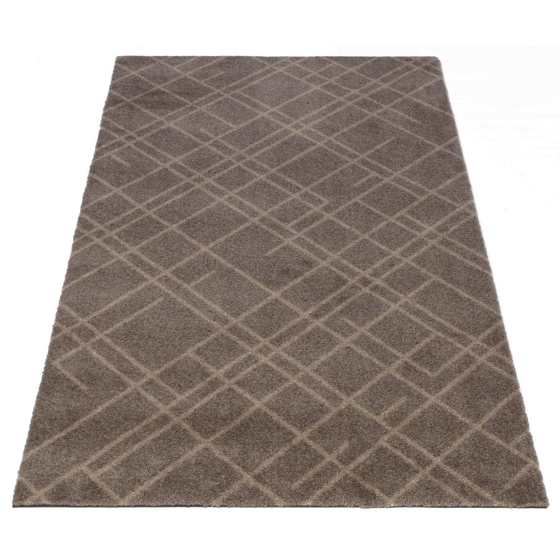 Floor mat 67 x 150 cm - lines/sand