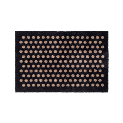 GULVMÅTTE 40 x 60 cm - DOT/BLACK SAND - Tica Copenhagen - DesignGaragen.dk