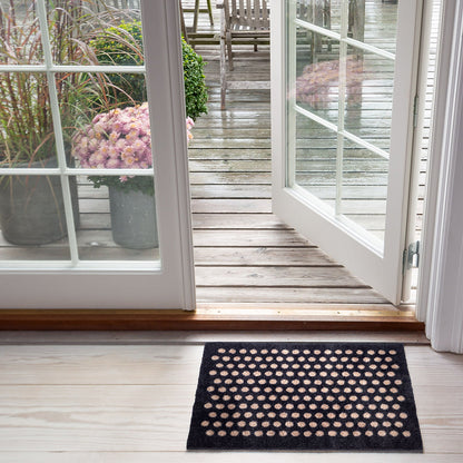 Floor mat 40 x 60 cm - dot/black sand