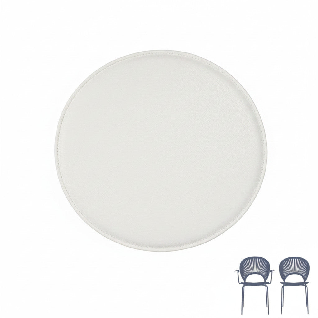 Luxury cushion for the Nanna Ditzel Trinidad chair in - white leather