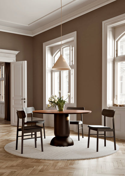 Soma Dining Chair - Black w/Leather