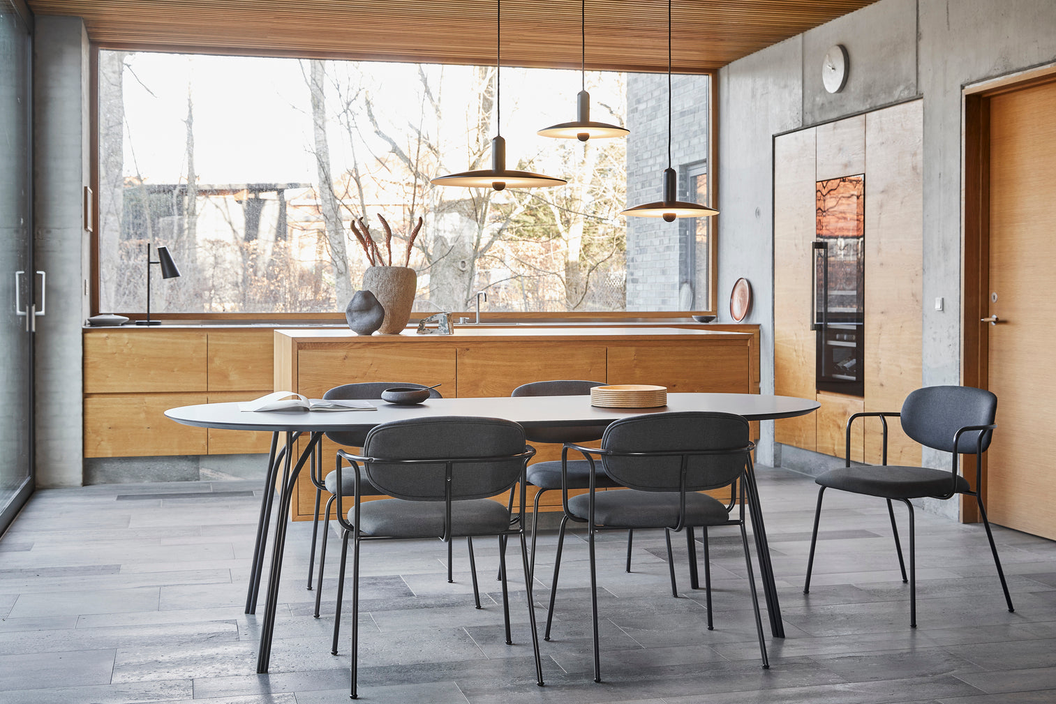 Frame Dining Chair - Black