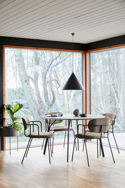 Tree Dining table (120 cm) - Black/Black