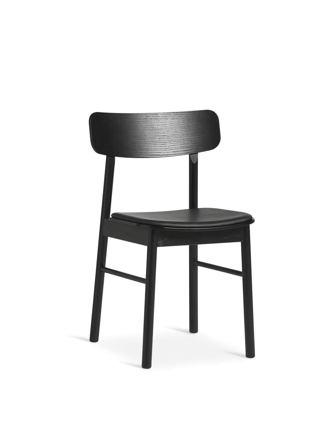 Soma Dining Chair - Black w/Leather
