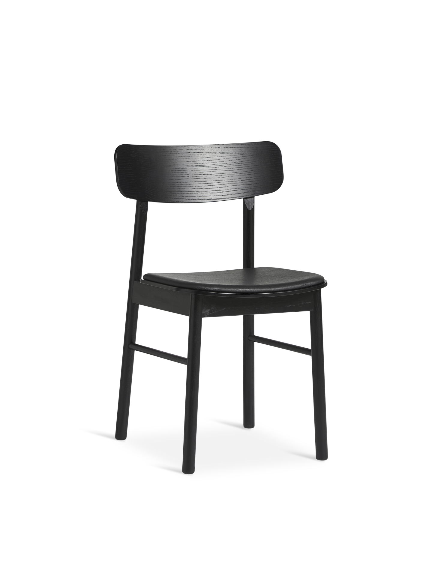 Soma Dining Chair - Black w/Leather