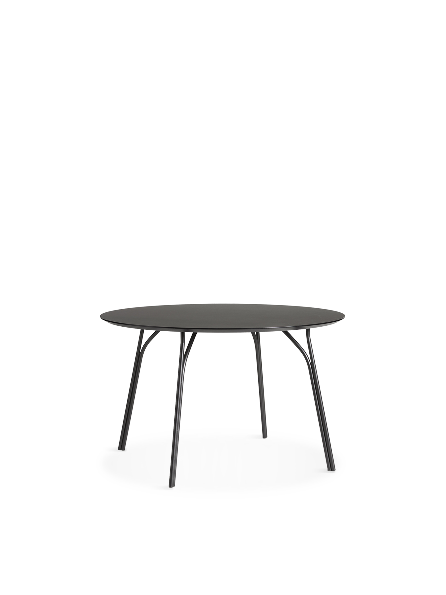 Tree Dining table (120 cm) - Black/Black