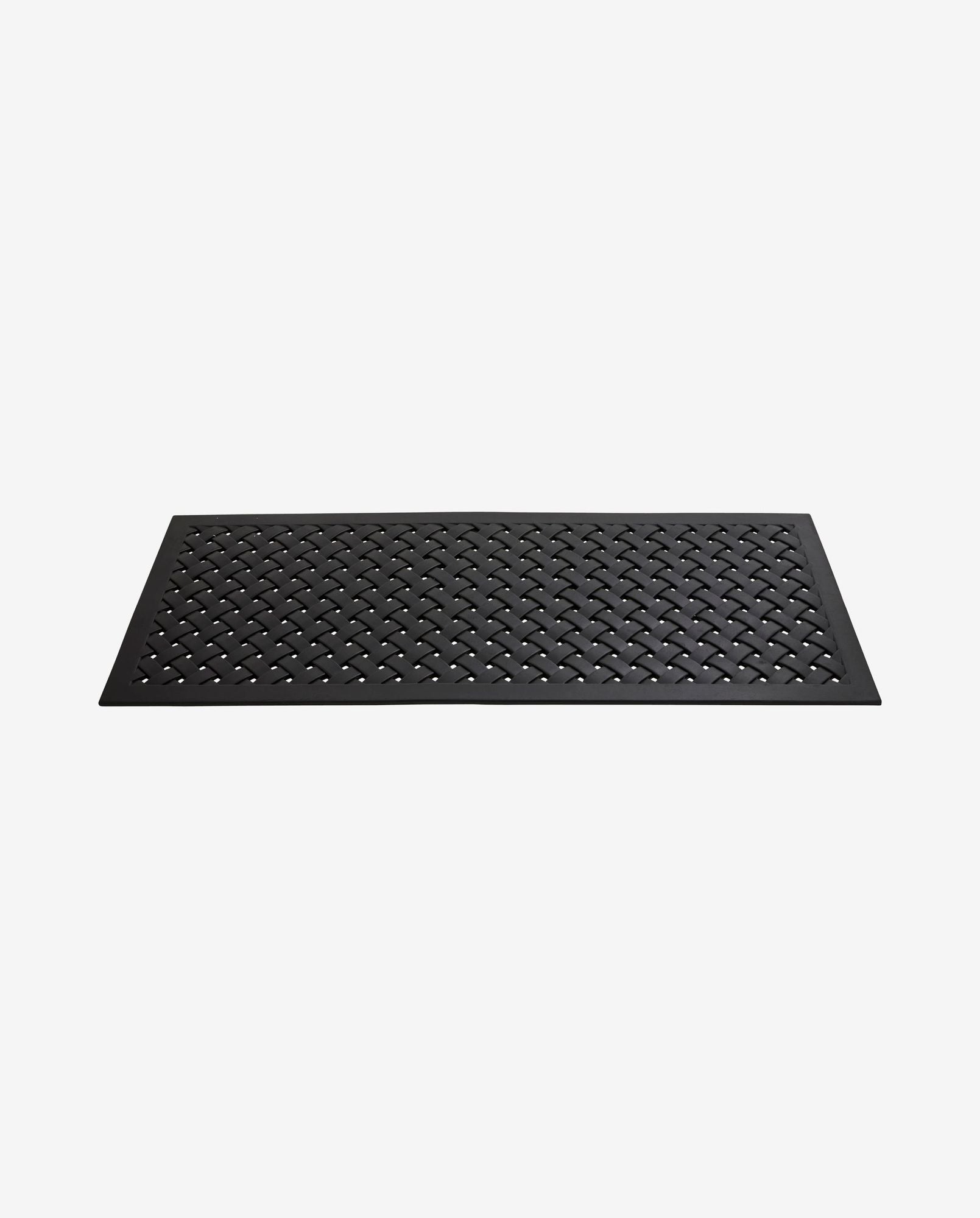 Calla doormat in rubber - 61x142 cm - black