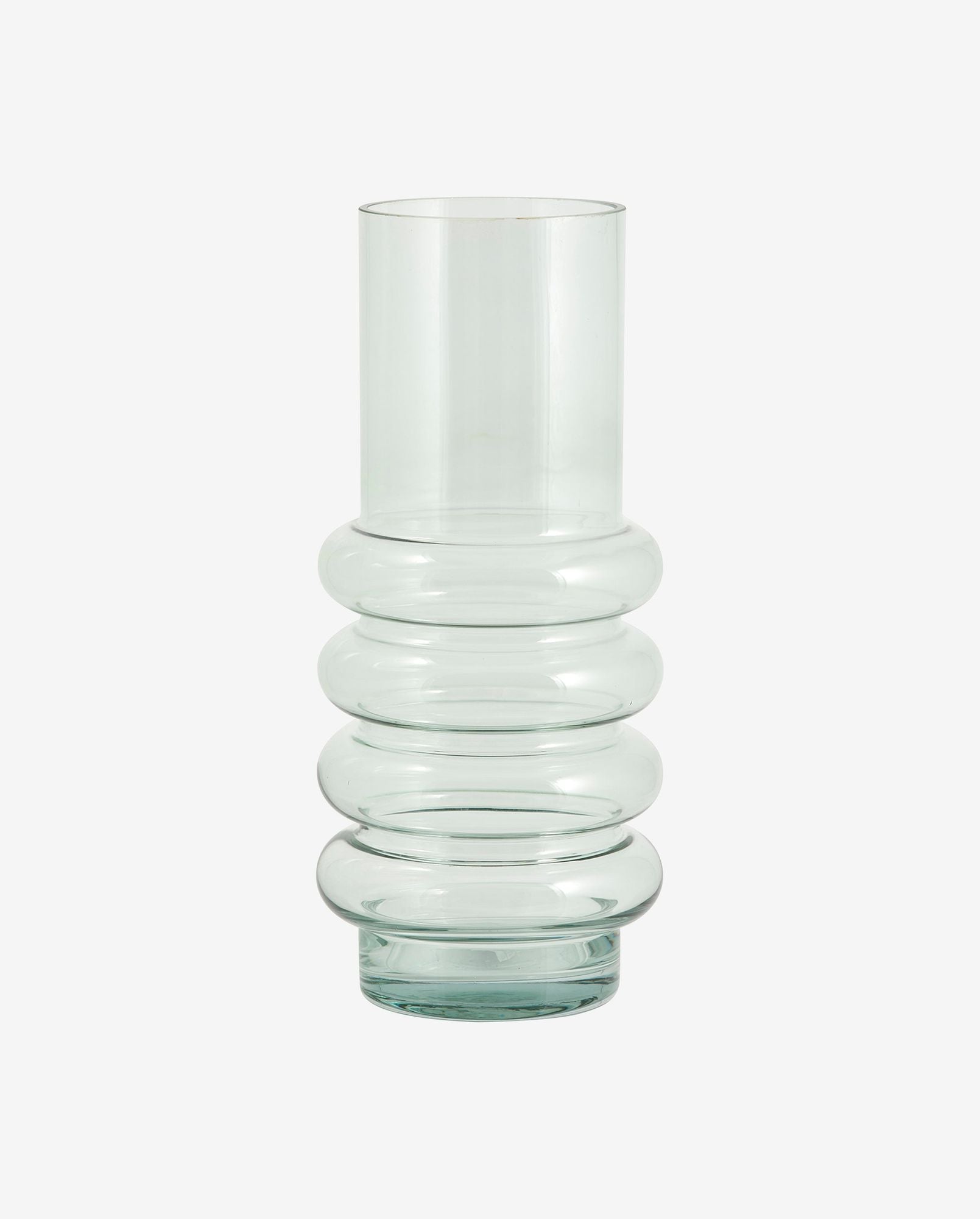 Maui vase in glass - Large - H36 cm - light green