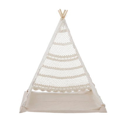Bloomingville Mini Herle toy tipi, nature, cotton