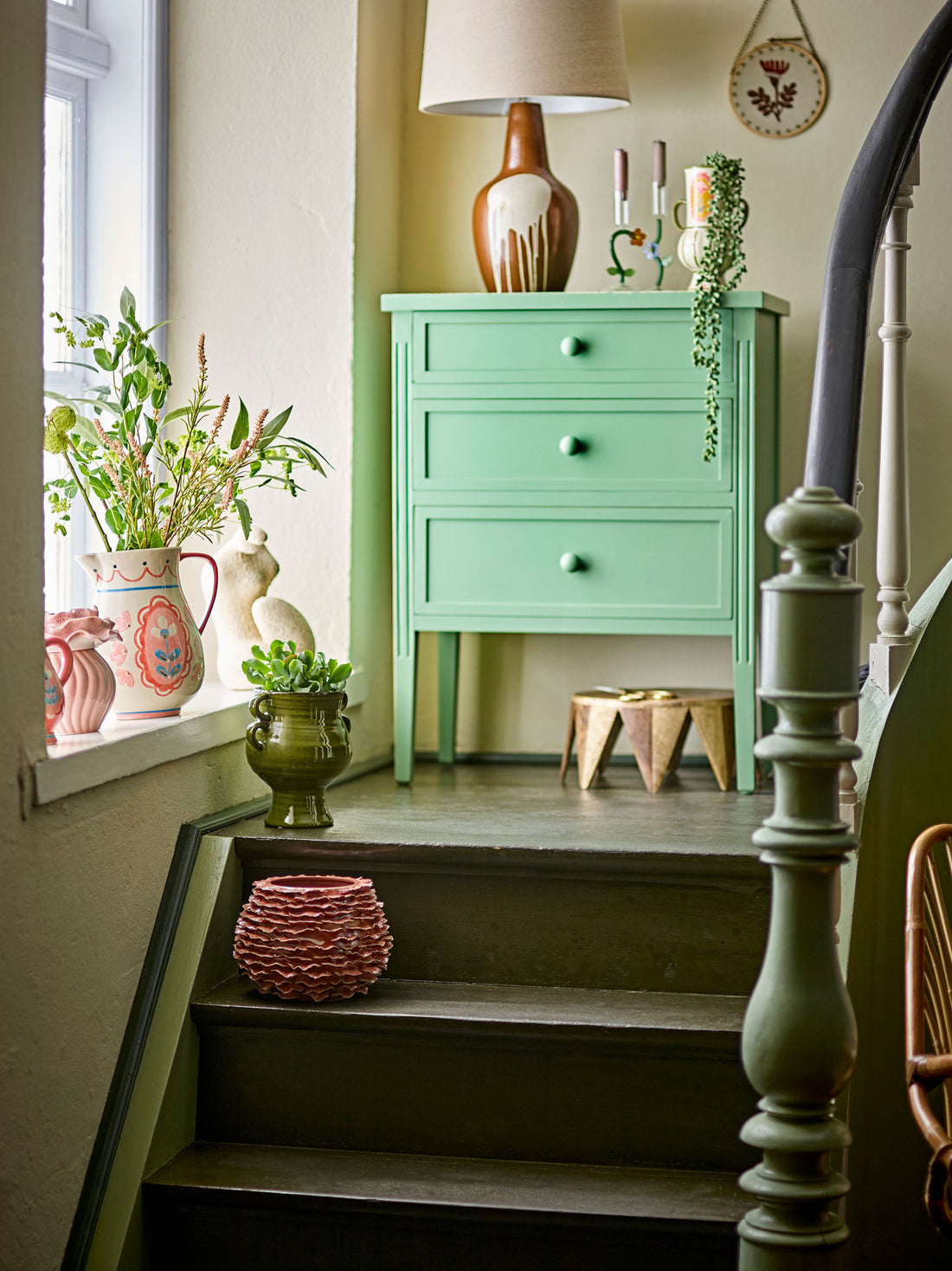 Bloomingville Morwen Vase, Brown, Stoneware