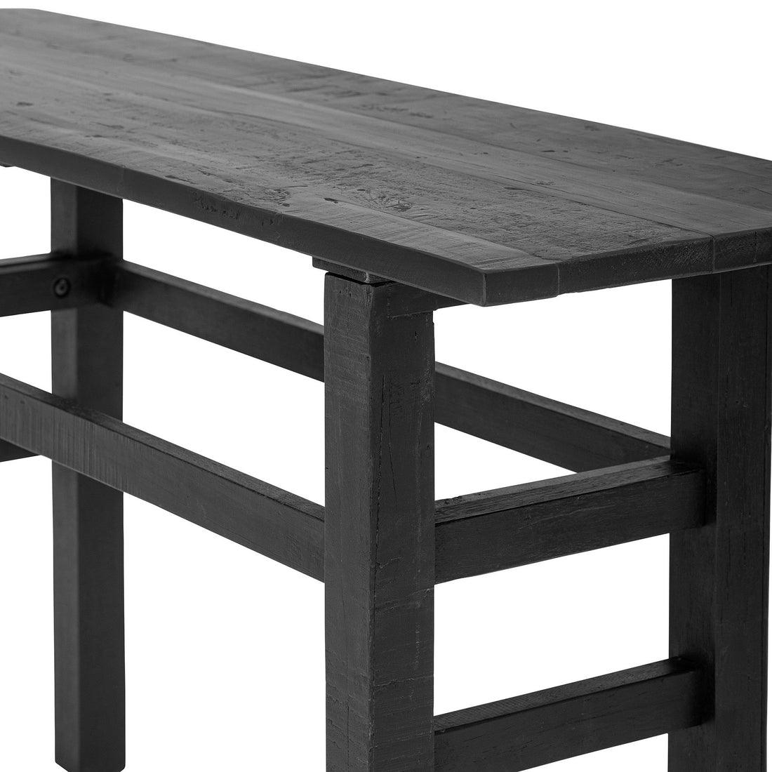 Bloomingville Riber console table, black, recycled wood