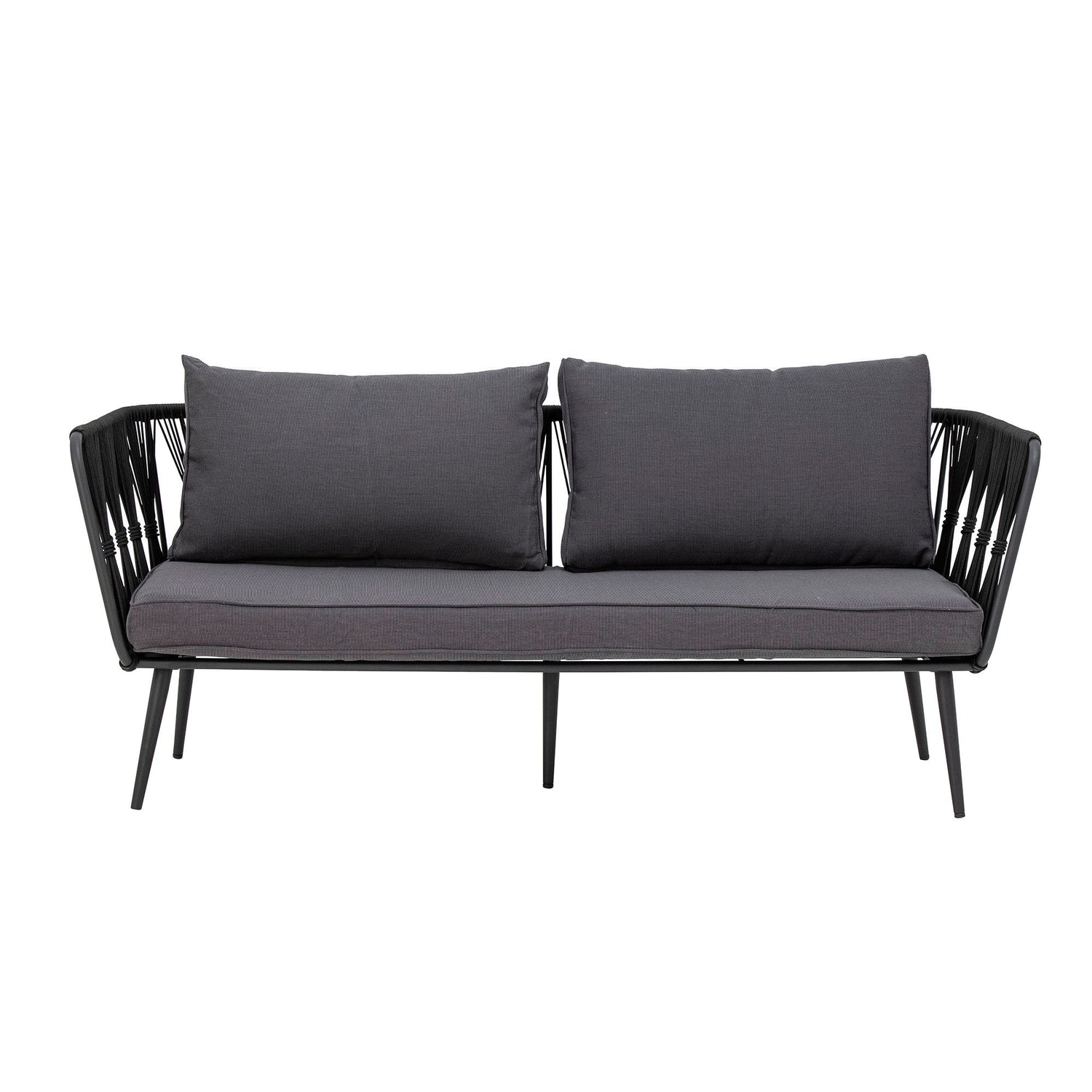 Bloomingville Pavone Sofa, Black, Metal