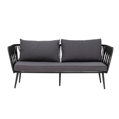 Bloomingville Pavone Sofa, Black, Metal