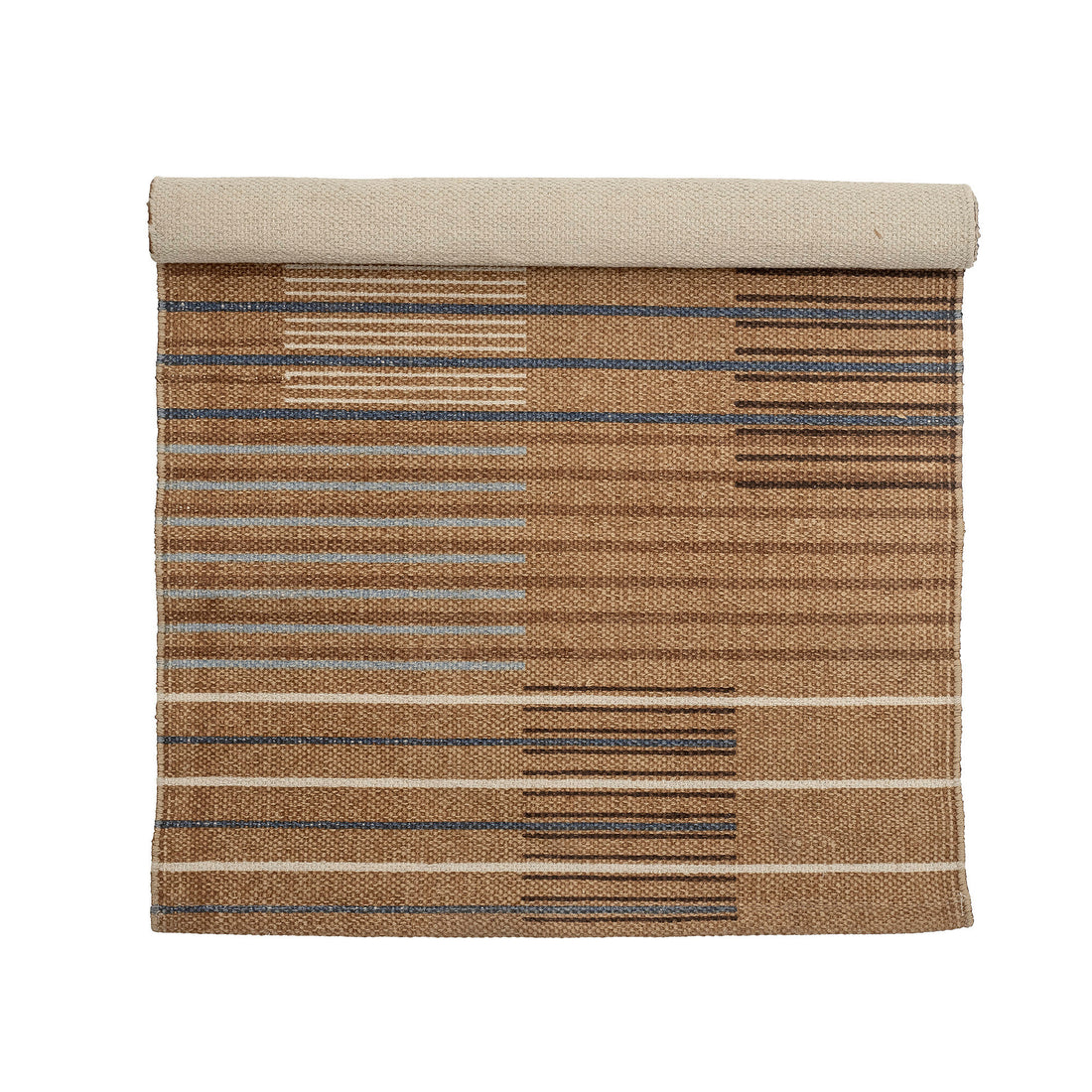 Bloomingville Boon blanket, brown, cotton