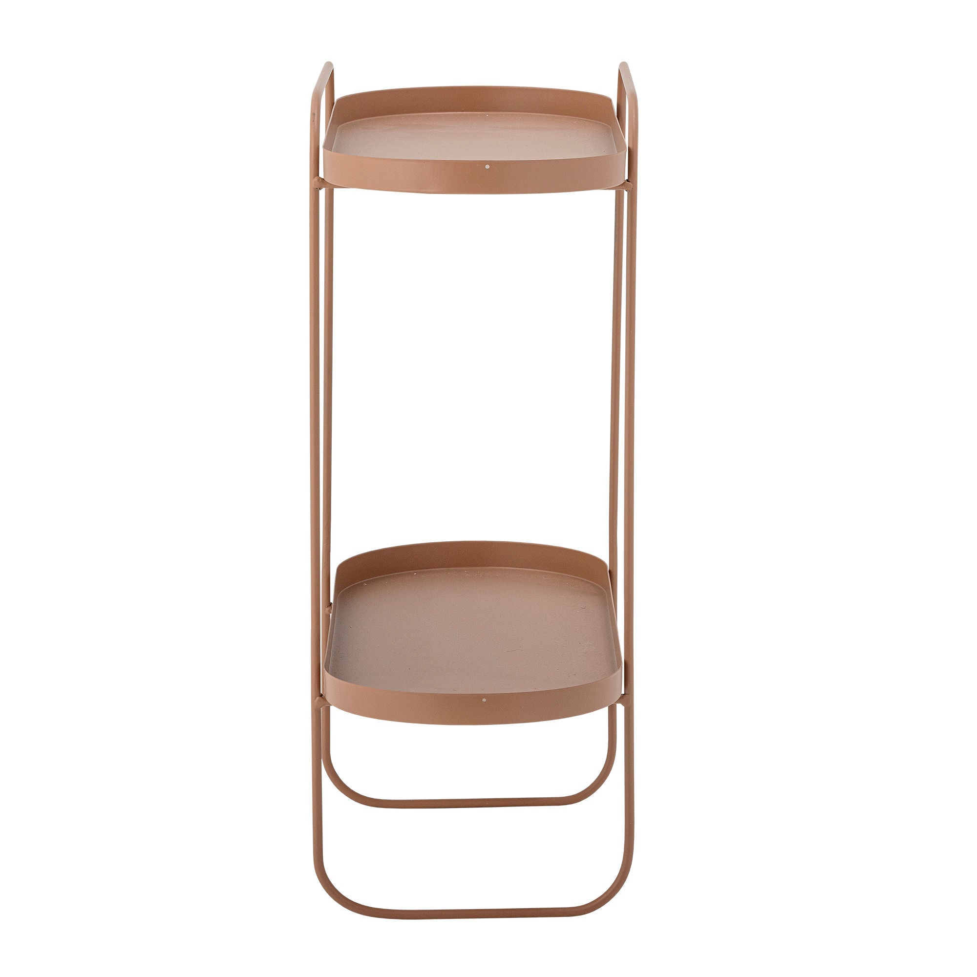 Bloomingville reet side table, brown, metal